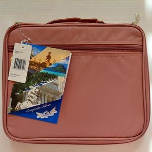 COMPUTER SLEEVE by DESTINATIONS. ROSE. NWT